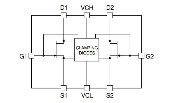 Schematic - Texas Instruments JFE2140 N-Channel JFET